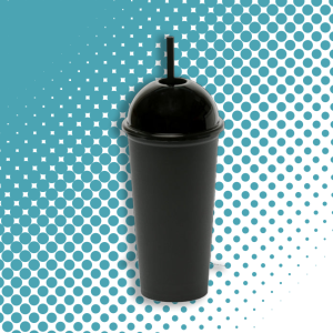 ¡Compra Rápida! Kit de 10 Vasos SATURN 20 OZ tapa domo y popote
