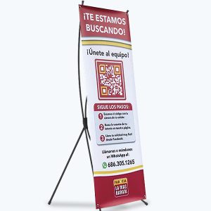 Banner 1.00 x 2.00 m (Tela Sublimada)