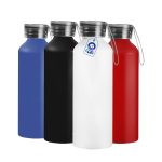 Botella Deportiva Aluminio 750ml Tapa Transparente para Granado Laser - CPS México