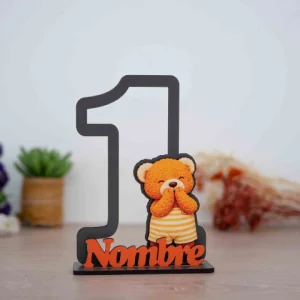 Centro de mesa - Numero Mod. 2