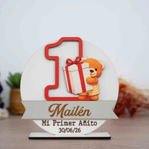 Centro de mesa - Numero Mod. 3