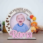 Centro de mesa - Porta retrato c/foto incluida