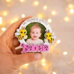 Imán con foto - Abejita chiquitita Mod. 1