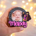 Imán con foto - Masha y el Oso Mod. 1