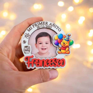Imán con foto - Winnie Pooh Mod. 2