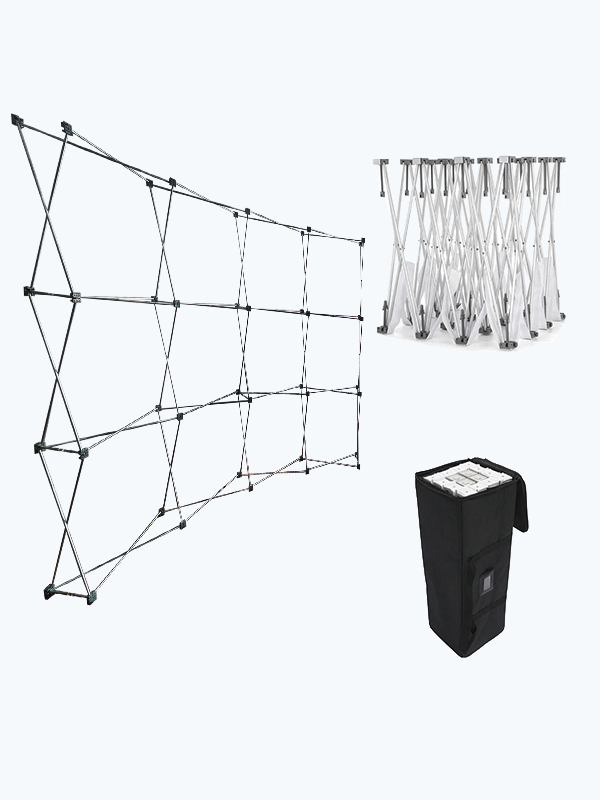 Muro Curvo Plegable de 2.20 x 2.20 m