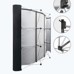 Muro Curvo Plegable Magnético de 3.40 x 2.20 m
