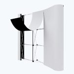 Muro Curvo Plegable Magnético de 3.40 x 2.20 m