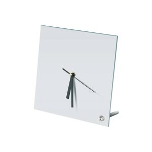 Reloj de Vidrio Cuadrado para Sublimación