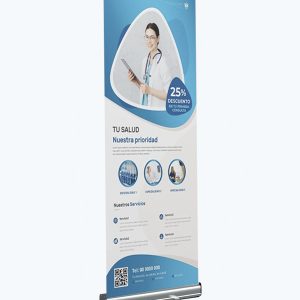 Roll Up de 0.85 x 2.00 m (Lona Front)