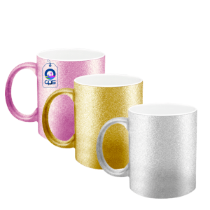 Taza de Cerámica 11oz Diamantada - Glitter - CPS México