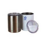 Vaso tipo Barril de Acero Inoxidable, Térmica con Tapa de 300ml - CPS México