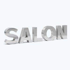 Letras 3D en Aluminio
