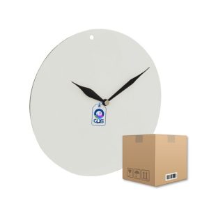Reloj de MDF 5mm Circulo / Cuadrado 20cm 20 piezas - CPS México
