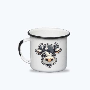 Taza de Peltre con Impresión de 400 ml (10 pz)