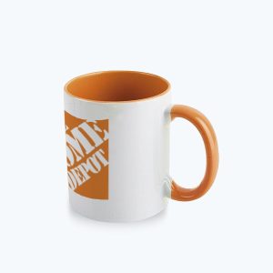 Taza Sublimada Recta Blanca con Asa e Interior de Color 11 oz (5 pz)