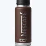 Termo Tipo Yeti Rambler Bottle con Tapa Chug Cap con Grabado Láser de 18 oz (10 pz)