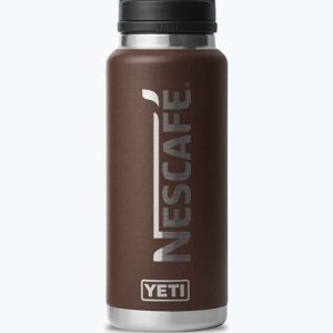Termo Tipo Yeti Rambler Bottle con Tapa Chug Cap con Grabado Láser de 18 oz (10 pz)
