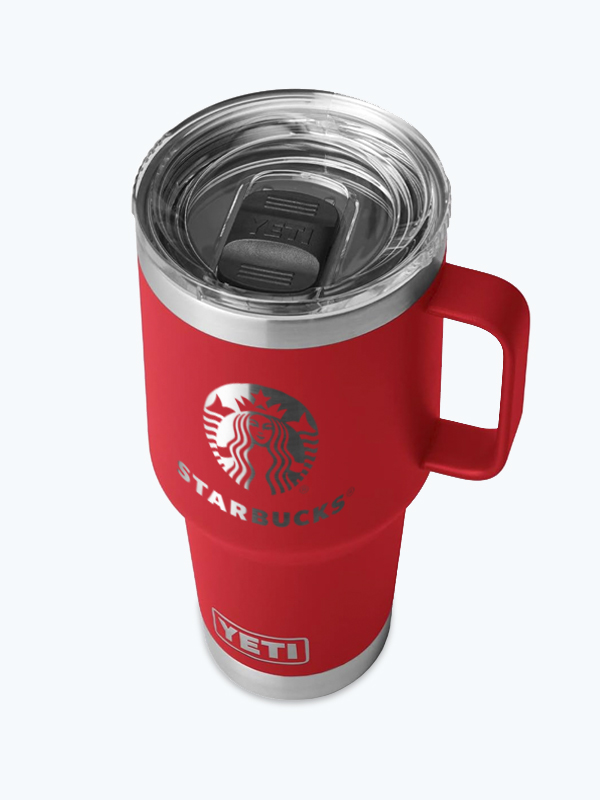 Termo Tipo Yeti Rambler con Asa con Grabado Láser de 30 oz (10 pz)