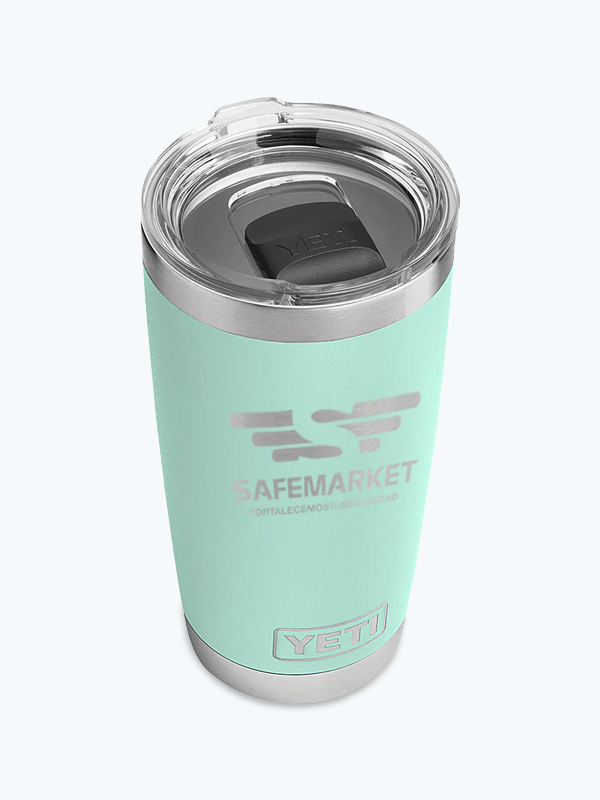 Termo Tipo Yeti Rambler Liso con Grabado Láser de 20 oz (10 pz)