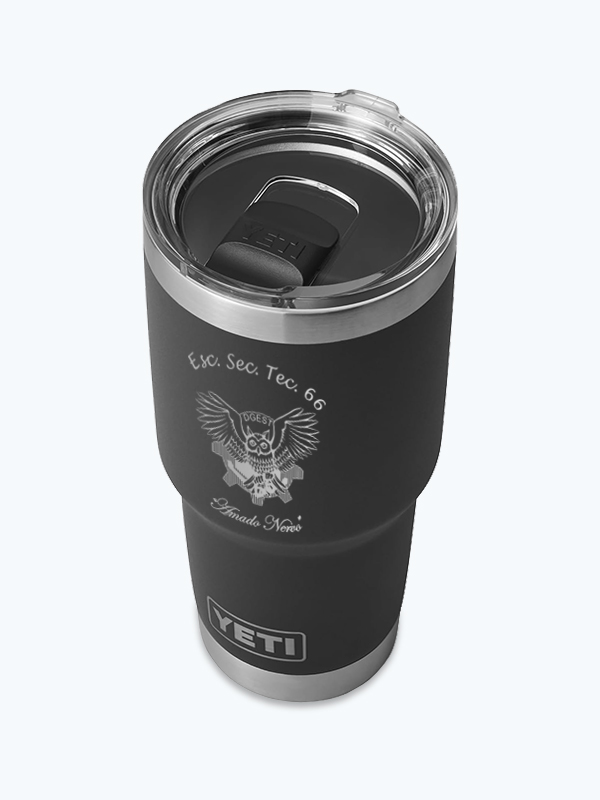 Termo Tipo Yeti Rambler Liso con Grabado Láser de 30 oz (10 pz)