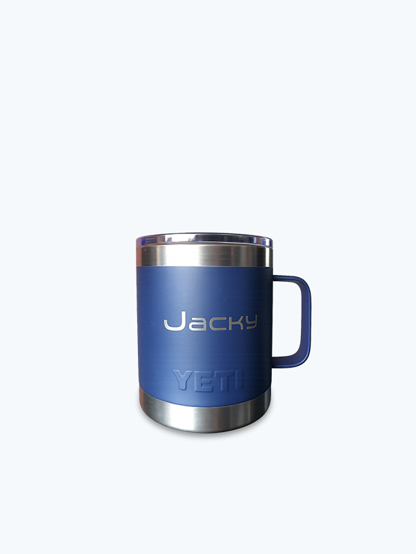 Termo Tipo Yeti Taza Rambler con Grabado Láser de 10 oz (5 pz)