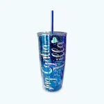 Vaso con Glitter Holográfico (10 pz)