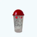 Vaso Glitter Tapa Pop (10 pz)