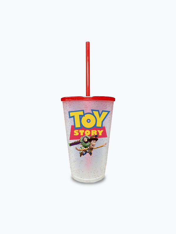 Vaso Infantil Glitter (10 pz)
